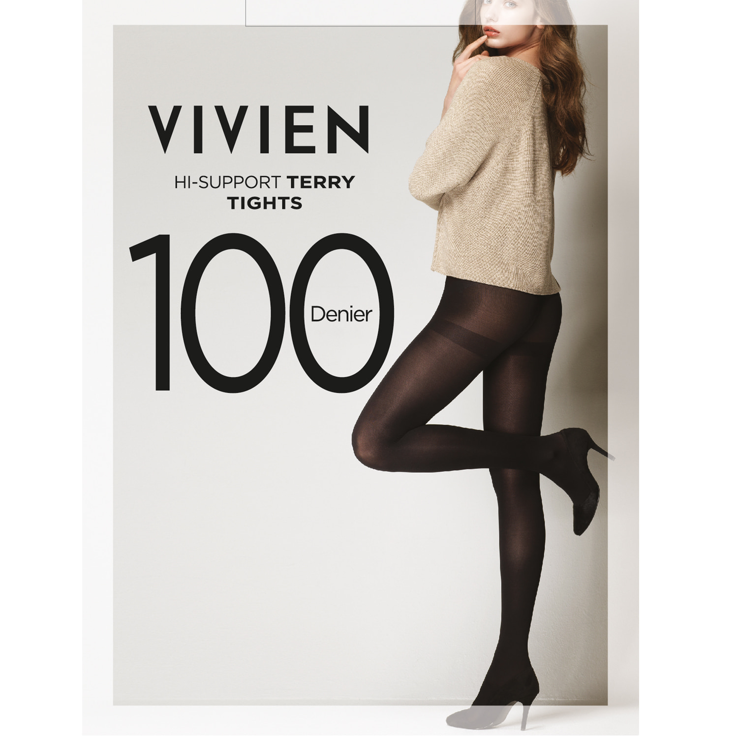 VIVIEN 남영비비안 100D 테리타이즈 TS0404